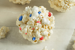 4th of July Popcorn Balls