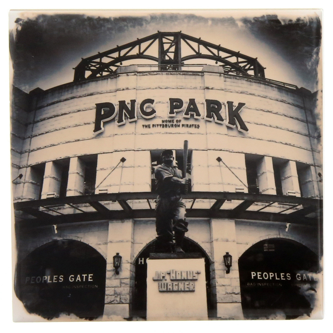 pnc park tile coaster wendell august forge