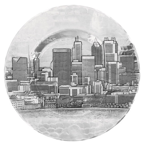 Atlanta Skyline 9.5" Well Plate Atlanta Skyline 9.5" Well Plate