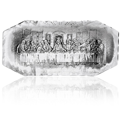 Last Supper Religious Bread Serving Tray Last Supper Religious Bread Serving Tray