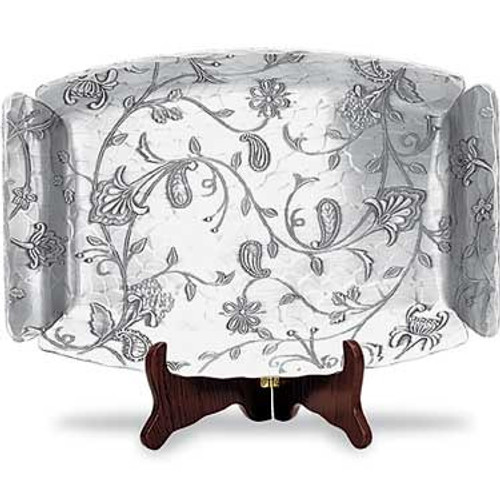 Vintage floral tapestry design tray Vintage floral tapestry design tray