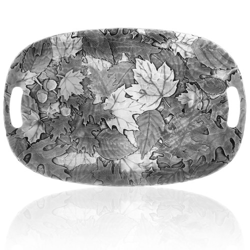 Autumn leaves design serving platter Autumn leaves design serving platter