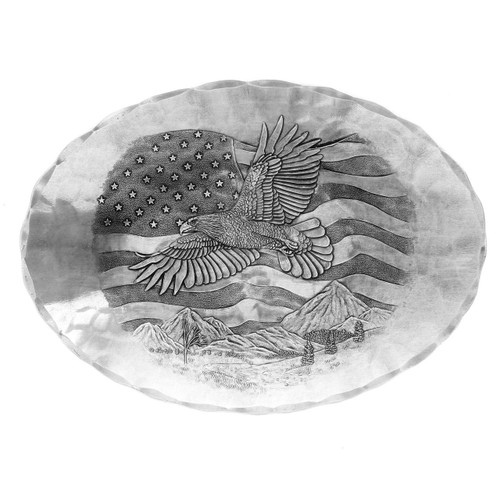 Stars and Stripes Small Oval Dish Stars and Stripes Small Oval Dish