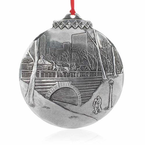 Carriage Ride Through Central Park Ornament - Aluminum Carriage Ride Through Central Park Ornament - Aluminum