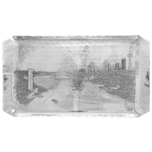 Handmade Niagara Falls Gift Tray Made in USA by Wendell August Handmade Niagara Falls Gift Tray Made in USA by Wendell August