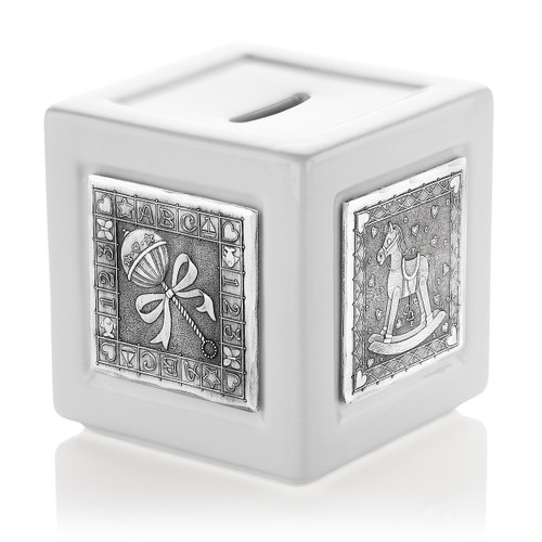 Baby Keepsake Gift Baby Block Bank for Kids Baby Keepsake Gift Baby Block Bank for Kids