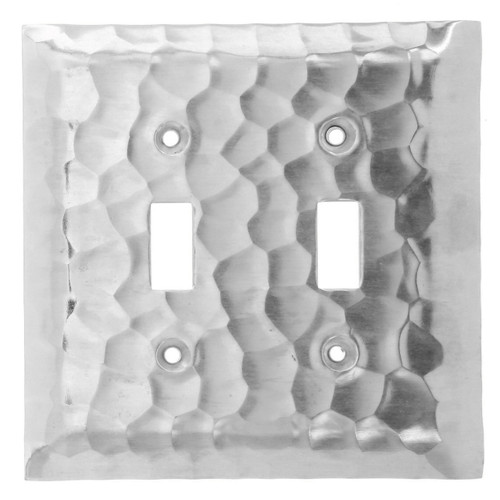Waterfall Double Switch Plate Cover (Aluminum) Waterfall Double Switch Plate Cover (Aluminum)