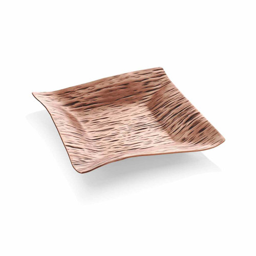 Copper Monet Canape Plate Copper Monet Canape Plate