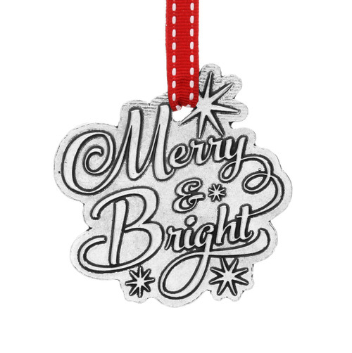 Merry and Bright Ornament Merry and Bright Ornament