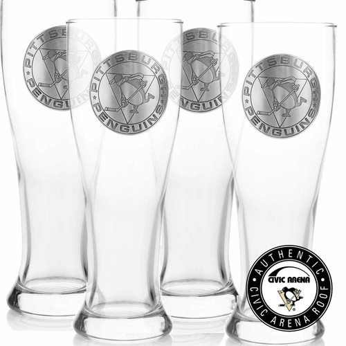 Pittsburgh Penguins Civic Arena Roof Pilsner, 4-Piece Limited Edition Set Pittsburgh Penguins Civic Arena Roof Pilsner, 4-Piece Limited Edition Set