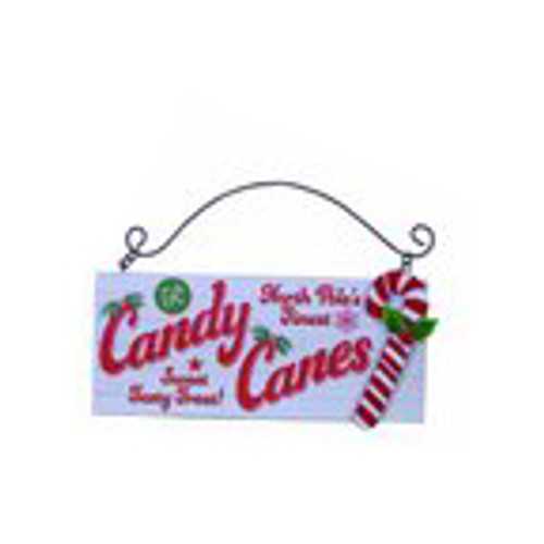 Candy Cane Wall Ornament Candy Cane Wall Ornament