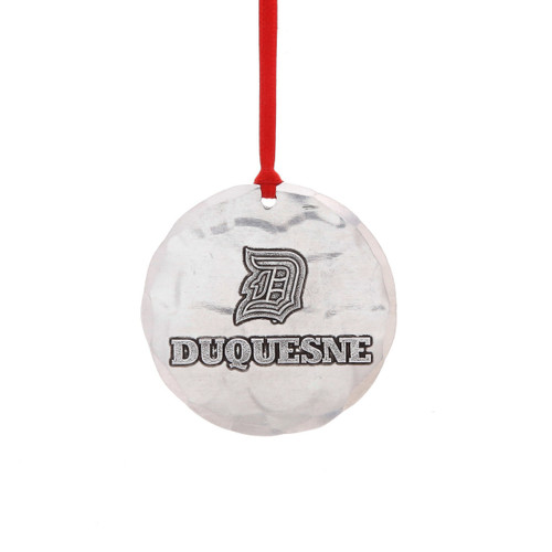 Duquesne University Round Ornament Duquesne University Round Ornament