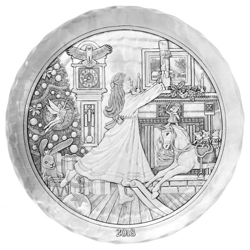 2018 Annual Plate - The Nutcracker Story (Pewter) 2018 Annual Plate - The Nutcracker Story (Pewter)