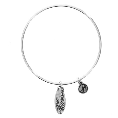 Larkspur Open Heart Bangle Larkspur Open Heart Bangle