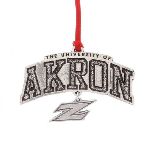 University of Akron ZIP Dangling Ornament University of Akron ZIP Dangling Ornament