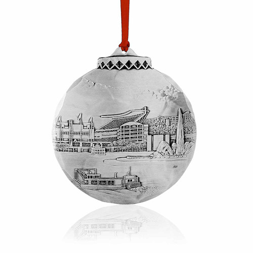 Pittsburgh Christmas Ornament, Heinz Field By Linda Barnicott Heinz Field by Linda Barnicott - Pittsburgh Christmas Ornament, Heinz Field By Linda Barnicott