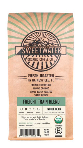 Freight Train Light Roast Fair Trade Organic Coffee