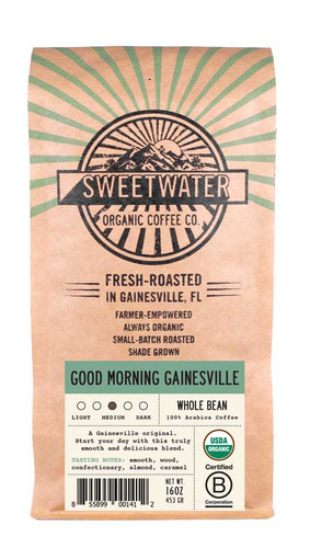 Good Morning Gainesville Full City Roast Fair Trade Organic Coffee