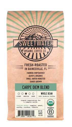 Carpe Diem Full City Roast Fair Trade Organic Coffee