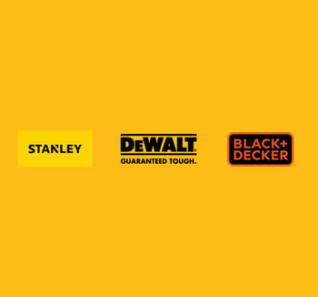 DeWalt Stanley Black & Decker Genuine Replacement Parts Logo DeWalt Stanley Black & Decker Genuine Replacement Parts Logo