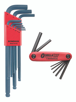 Set 16 Ball End L-Wrenches Mm And Hex End Fold Up Double Pack - 10999 (1.5-10Mm) + 12587 (Hex Fold Up 2-8Mm) - 14187 - Quantity: 1 Set 16 Ball End L-Wrenches Mm And Hex End Fold Up Double Pack - 10999 (1.5-10Mm) + 12587 (Hex Fold Up 2-8Mm) - 14187 - Quantity: 1