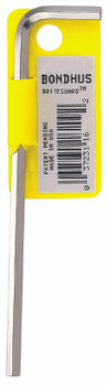 .028" Briteguard Plated Hex L-Wrench - Long Tagged/Barcoded - 16100 - Quantity: 10 .028" Briteguard Plated Hex L-Wrench - Long Tagged/Barcoded - 16100 - Quantity: 10