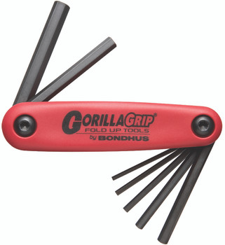 Set 7 Hex Gorillagrip Fold-Up Tools 2-8Mm - 12587 - Quantity: 1 Set 7 Hex Gorillagrip Fold-Up Tools 2-8Mm - 12587 - Quantity: 1