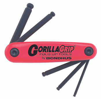 Set 5 Ball End Gorillagrip Fold-Up Tools 5-10Mm - 12897 - Quantity: 1 Set 5 Ball End Gorillagrip Fold-Up Tools 5-10Mm - 12897 - Quantity: 1