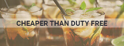 cheaper than duty free alcohol graphic