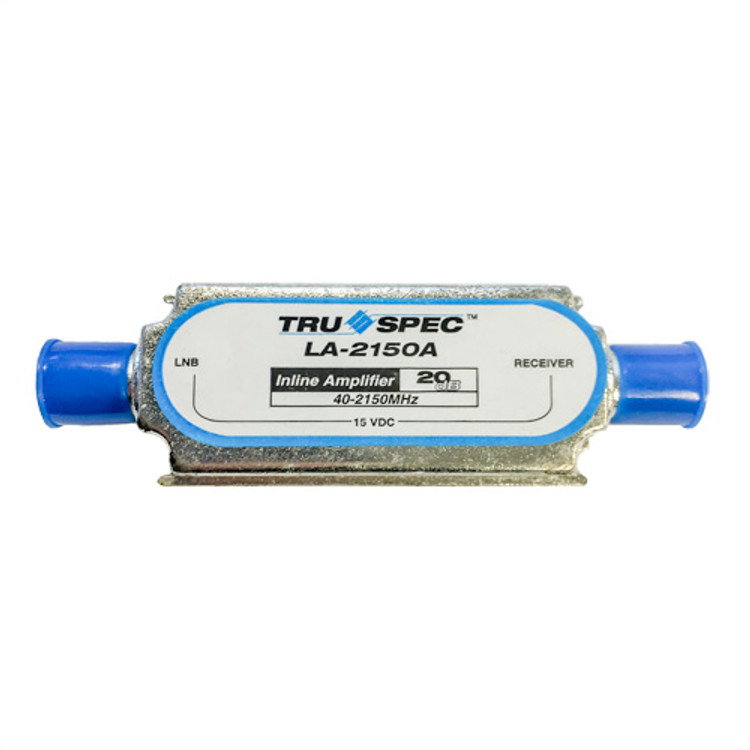 AMPLIFIER - SATELLITE AND TERRESTRIAL INLINE 20Db