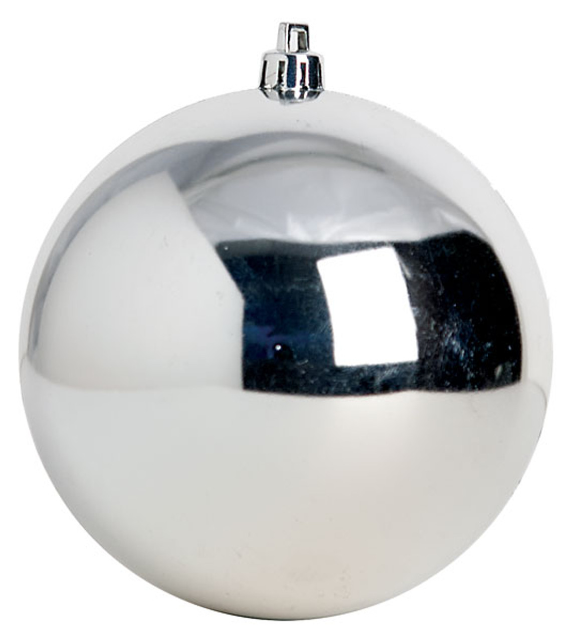 Essential Shiny Christmas Balls Reflective Silver Ornaments