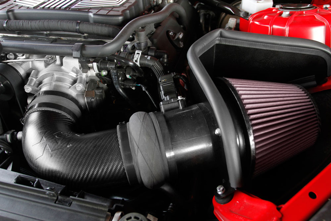 Camaro LT4 ZL1 Dry Carbon Fiber Cold Air Intake K&N (633099)