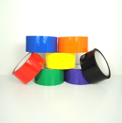 Colored Carton Sealing Tape (6120), Colored Carton Tape, Wholesale at TapeJungle.com Colored Carton Sealing Tape (6120), Colored Carton Tape, Wholesale at TapeJungle.com
