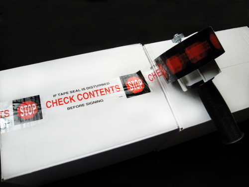 Printed Carton Sealing Tape - If Tape Seal is Disturbed Check Contents Before Signing - 2.0 Mil Acrylic Water Based Adhesive 6150-S. Printed Carton Sealing Tape - If Tape Seal is Disturbed Check Contents Before Signing - 2.0 Mil Acrylic Water Based Adhesive 6150-S.