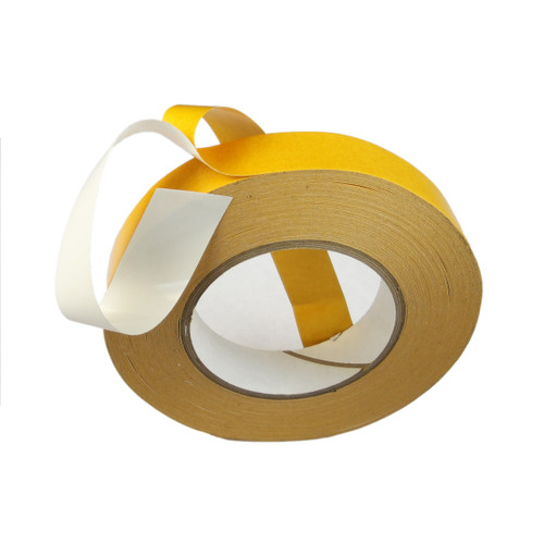 Double Coated Polyester 5.5 Mil - White PVC | Double Stick Tape | Tape Jungle Double Coated Polyester 5.5 Mil - White PVC | Double Stick Tape | Tape Jungle