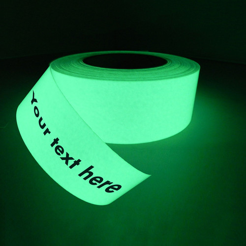 print on glow in the dark tape print on glow in the dark tape