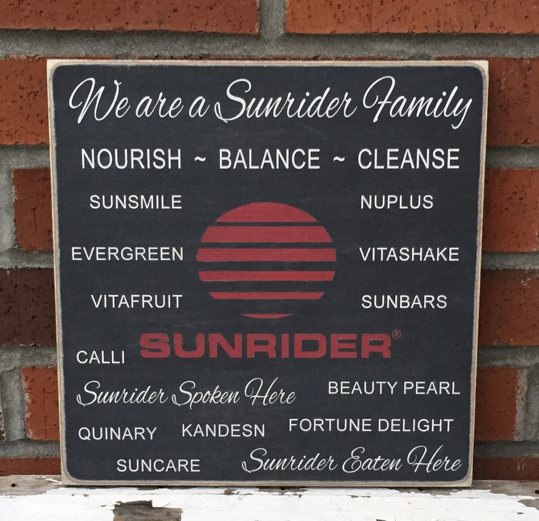 Wood Sign Rustic Custom Business 12" x 12" Heartwood Gifts