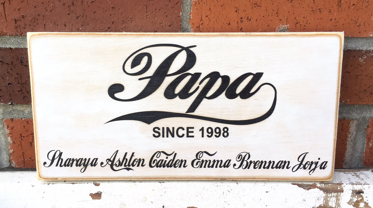 Rustic Custom Wood Sign Make Your Own Wood Sign Personalized 6" x