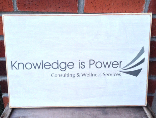 Business sign - custom handmade
