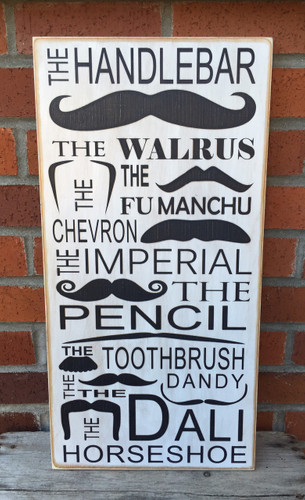 Mustache sign