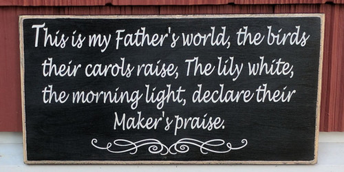 This is my Father's world