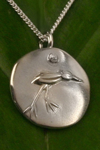 Chickie Bird Medallion Necklace - Adventurous