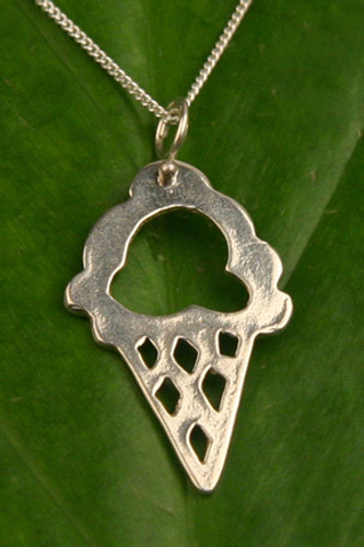 Ice Cream Cone Necklace