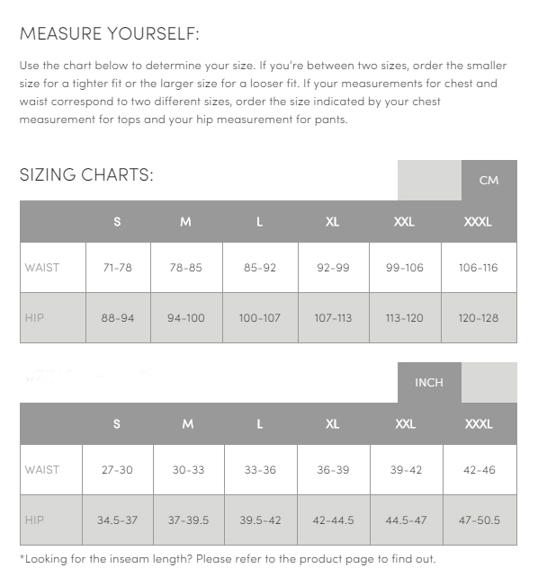 Icebreaker Ski Sock Size Chart