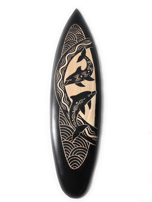 Wooden Surfboard w/ Gecko 30" - Hawaii Decor | #sur16c75 ...