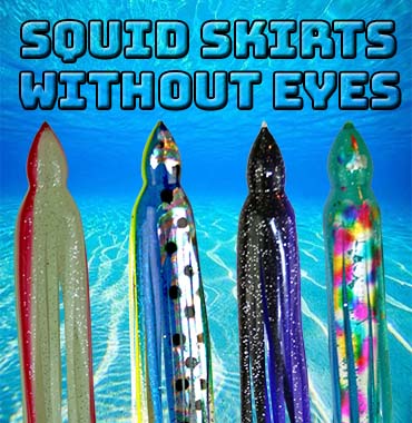 20 pcs 4.75 Hoochie Squid Skirts Octopus Fishing Lures - Combo 