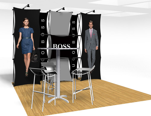 Xpressions Connex Pop up Display 10ft Kit D Xpressions Connex Pop up Display 10ft Kit D