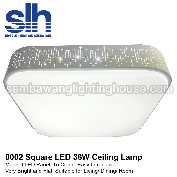 Al0002 Square 36w Led Ceiling Lamp