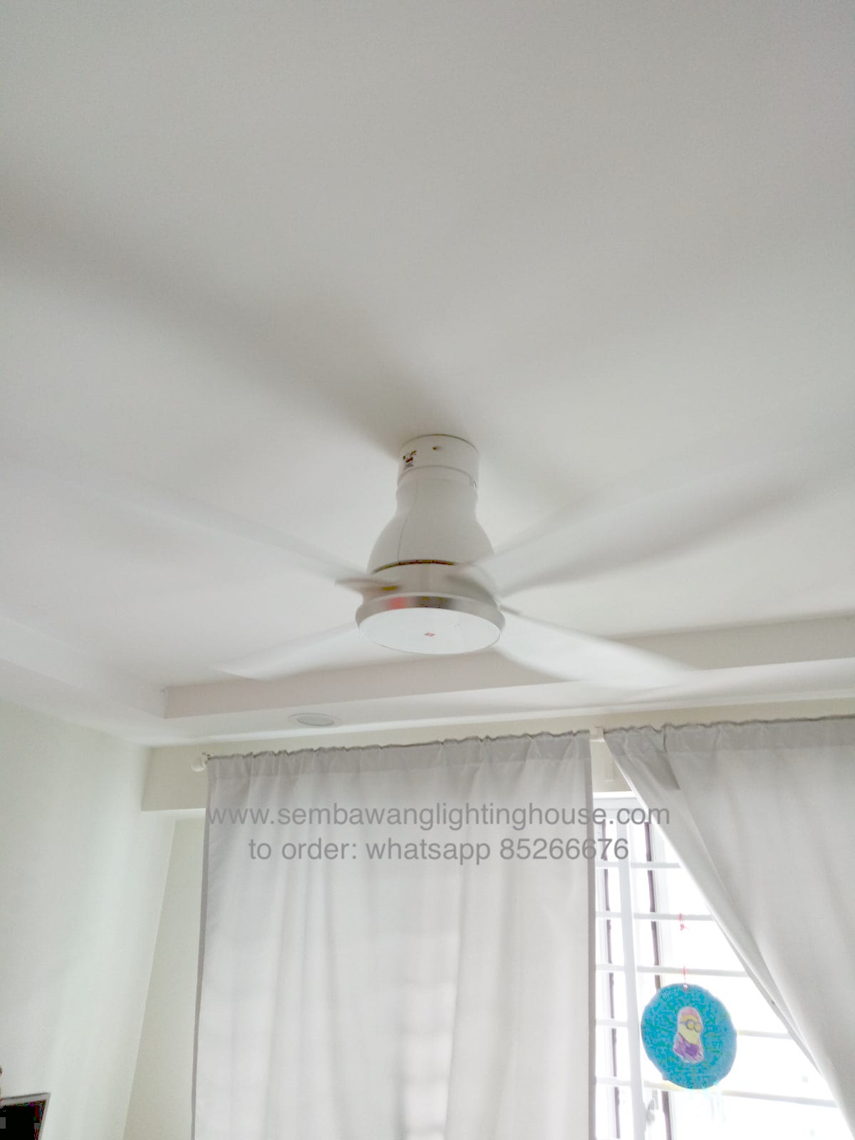 KDK W56WV White Ceiling Fan Sample | Sembawang Lighting House