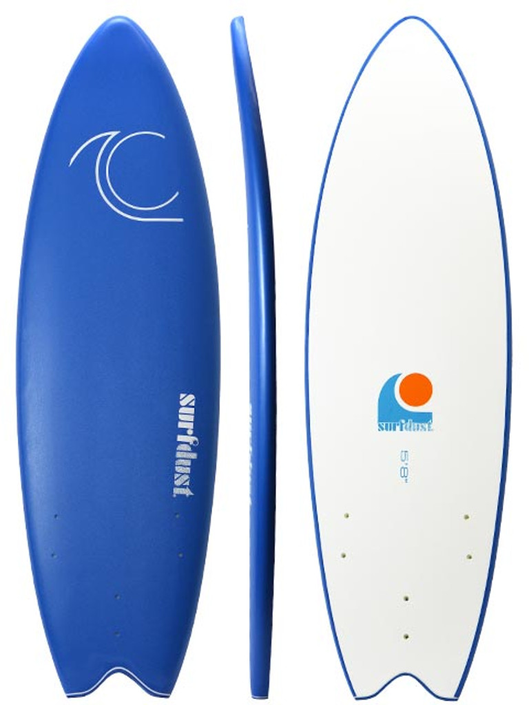 SURFDUST - Primo 5.8ft Fish - Softboard - Soft Surfboard